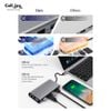 Hub Type C cho Macbook 11in1 chuyển đổi Type-C to HDMI 4K/ VGA/USB3.0/PD/RJ45/SD/TF Card/3.5mm AUX