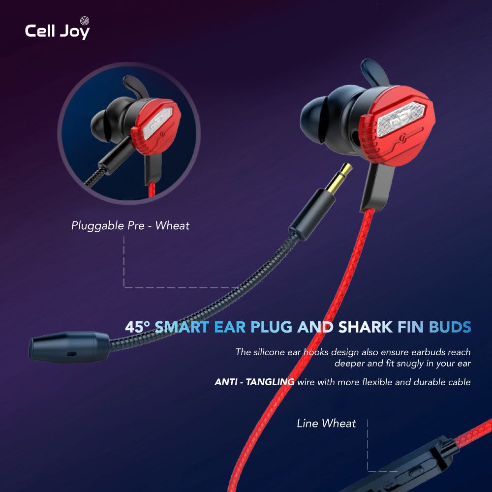 Tai Nghe Gaming G-15 Chất Âm Hi-Fi Với Mic Rời Chuyên Game Mobile – Celljoy