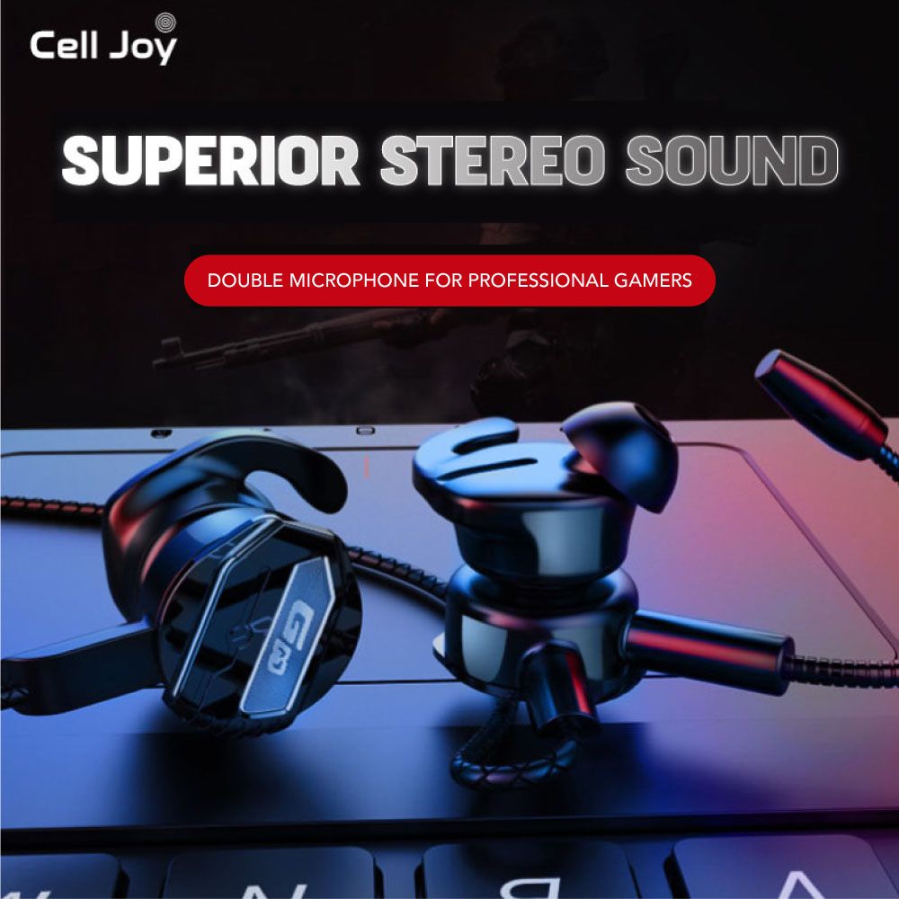Tai Nghe Gaming G-15 Chất Âm Hi-Fi Với Mic Rời Chuyên Game Mobile – Celljoy