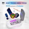 Máy khử trùng điện thoại bằng tia UV-C MEMO™ HE-01 giao diện Type-C đèn UV 257.3nm