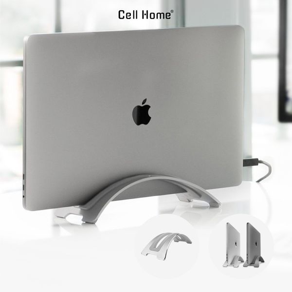Đế dựng laptop dạng cong hợp kim nhôm giá để laptop kẹp Macbook Surface iPad Tablets để bàn làm việc