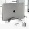 Đế dựng laptop dạng cong hợp kim nhôm giá để laptop kẹp Macbook Surface iPad Tablets để bàn làm việc