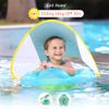 Phao bơi chống lật cho bé 2-4 tuổi SWIMBOBO có mái che chống tia UV chống nắng UPF 50+ (size XL)