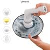 Máy cọ rửa cầm tay bàn chải điện đa năng vệ sinh 5 đầu cọ thay thế