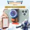 Bộ tản nhiệt điện thoại PHONE COOLER GEN2 làm lạnh hiệu suất cao tăng tốc tối đa iOS và Android Phone Cooling
