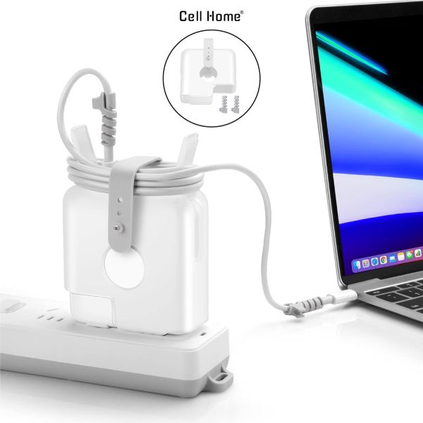 Ốp bảo vệ cục sạc quấn cáp gọn gàng cho MacBook, iPad