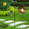 Đèn sân vườn năng lượng mặt trời móc treo Shepherd kim loại cổ điển sang trọng tự động chiếu sáng