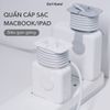 Phụ kiện quấn cáp tiện lợi cho cục sạc MacBook, iPad, điện thoại
