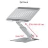 Giá Đỡ Macbook Laptop Nhôm Điều Chỉnh Độ Cao Đứng Làm Việc Thuyết Trình