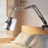 Giá đỡ iPad, máy tính bảng, điện thoại gắn bàn, đầu giường đa năng xoay 360 độ gập chắc chắn