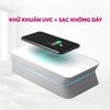 Hộp khử trùng tích hợp sạc không dây MEMO HE-02 UVC cho điện thoại