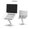 Giá đỡ MacBook cao 2 tầng xoay 360 độ hợp kim nhôm màu bạc