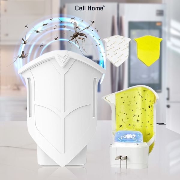Đèn LED UV bắt muỗi côn trùng sạc di động tiện lợi không hoá chất độc hại