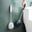 Bàn chải chà nhà vệ sinh toilet silicon cán dài tự động đóng mở