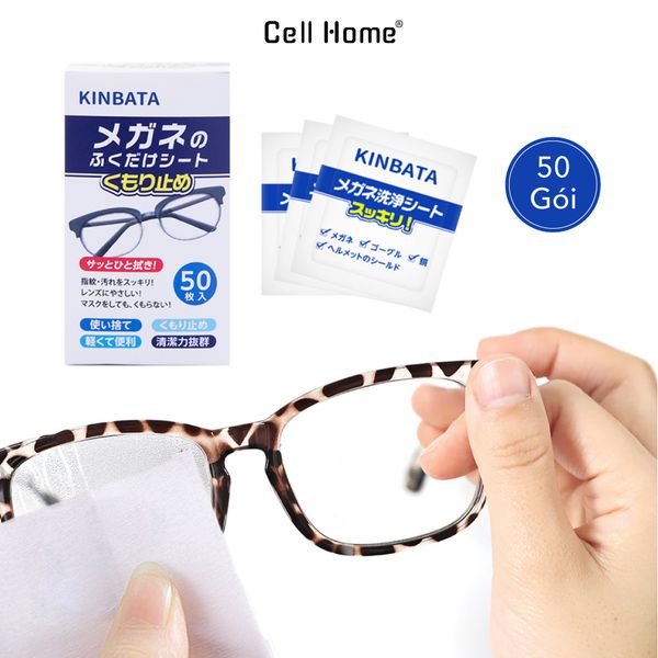 Khăn lau kính chống mờ KINBATA chống bám hơi nước đa năng chuyên dụng