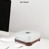 Giá đỡ gỗ cho Mac Mini M4/M4 Pro giá đỡ tản nhiệt gỗ tự nhiên sang trọng chống bụi