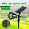 Đèn năng lượng mặt trời sân vườn chống nước trang trí lối đi, tiểu cảnh, non bộ, cây cảnh 2 chế độ màu ánh sáng