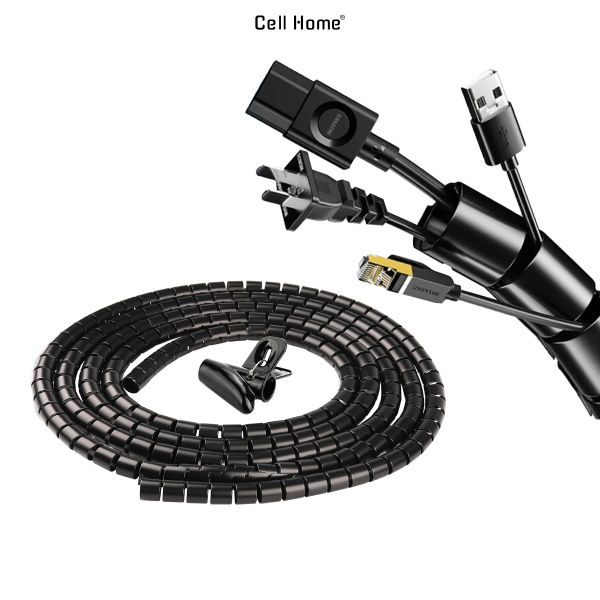 Nẹp cáp ống đi dây cáp gọn gàng dấu dây ống quản lý cáp bàn làm việc