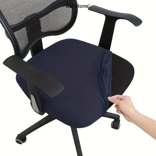 Bọc ghế văn phòng bọc đệm ghế siêu mềm co giãn thoáng khí chống bụi bẩn dễ dàng vệ sinh