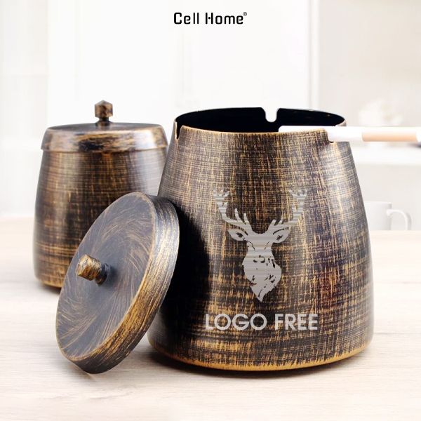 Gạt tàn thuốc in LOGO cho quán cà phê, nhà hàng phong cách retro