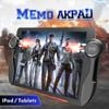 Tay cầm chơi game 6 ngón máy tính bảng / iPad / Android Tablet MeMo AKPAD 6K mới