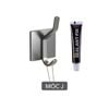 Móc inox 304 treo đồ đa năng dán tường siêu dính không cần khoan