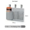 Giỏ treo đựng đồ đầu giường đa năng tiện lợi, túi treo quai dán thanh giường gọn gàng