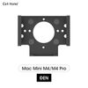 Giá đỡ Mac Mini M4/M4 Pro gắn dưới bàn, sau màn hình chuẩn VESA