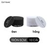 Pack 10 miếng dán Velcro 2 mặt cố định thảm, ga giường, đệm, sofa chống trượt và tái sử dụng