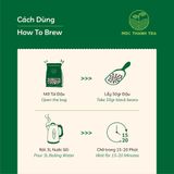 MỘC THANH TRÀ- TRÀ ĐẬU ĐEN XANH LÒNG RANG MỘC & CỎ NGỌT & HÀ THỦ Ô