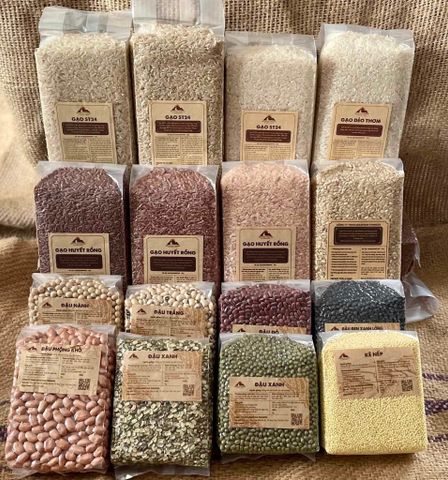 Smile Farm KonTum - Hạt Bo Bo (tên khác Hạt Ý Dĩ) 500gr, Trồng Tự Nhiên