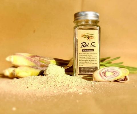 Smile Farm KonTum - Hũ Bột Xả 50gr, Canh Tác Tự Nhiên