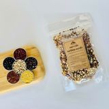 Smile Farm KonTum - 03 Túi Hạt Cốc Dưỡng Huyết (nếp cẩm, Gạo đỏ, Hạt kê, Bobo, Đậu đỏ, Đậu đen) 200gr x 3