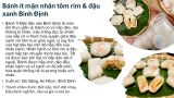 10 Bánh Ít Mặn Nhân Tôm Rim & Đậu Xanh Đặc Sản Bình Định