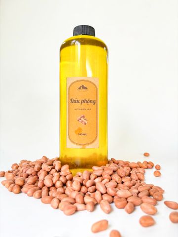 Smile Farm KonTum, Dậu Phộng Nguyên Chất 1 lít, Đậu Canh Tác Thuần Tự Nhiên