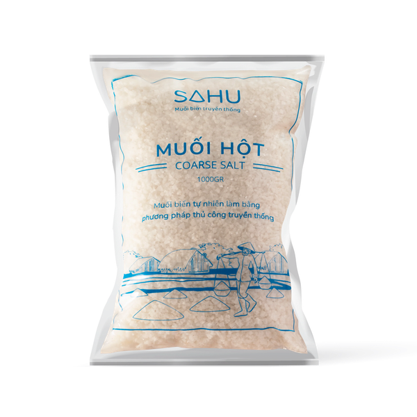  Muối hột 1kg - Thương hiệu Sahu 