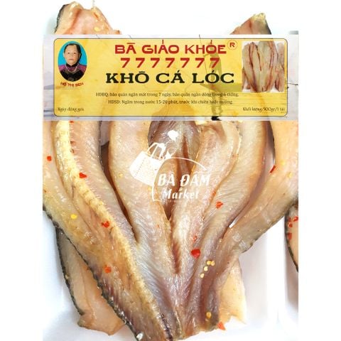 KHÔ CÁ LÓC XẺ hiệu BÀ GIÁO KHOẺ 7777777 LOẠI ĐẶC BIỆT - ĐẶC SẢN AN GIANG