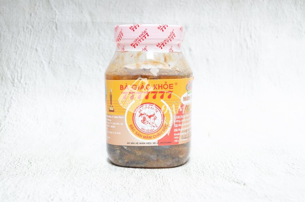  Mắm Cá Chốt BÀ GIÁO KHOẺ 7777777 nguyên con 500GR - Đặc Sản An Giang OCOP 3 SAO 