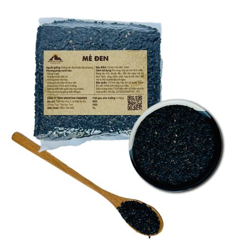 Smile Farm KonTum - Mè Đen 500gr, Canh Tác Thuần Tự Nhiên