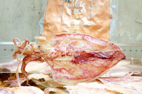 MỰC ỐNG KHÔ PHƠI TÀU CỠ LỚN 500GR LOẠI 1