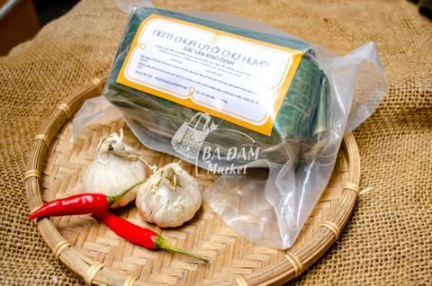 CÂY NEM CHUA LÁ ỔI ĐẶC SẢN CHỢ HUYỆN BÌNH ĐỊNH 400GR NET