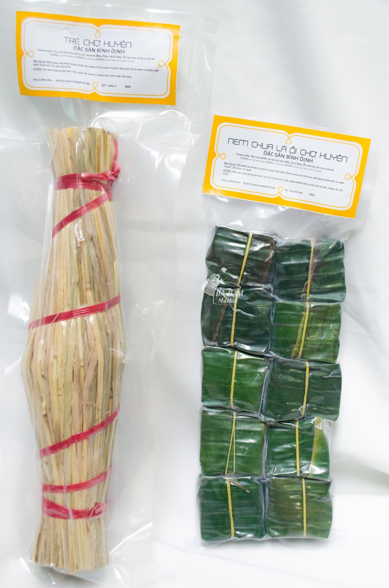 TRÉ BÓ RƠM ĐẶC SẢN BÌNH ĐỊNH – Bà Đầm Market