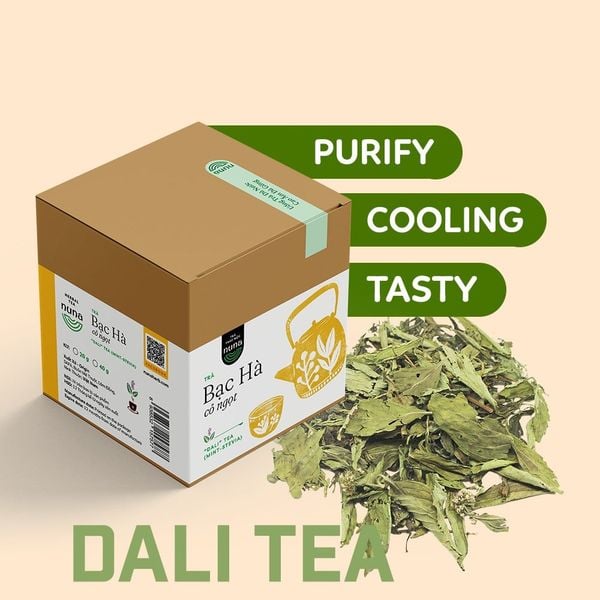  HỘP TRÀ BẠC HÀ CỎ NGỌT (DALI TEA) 20GR 