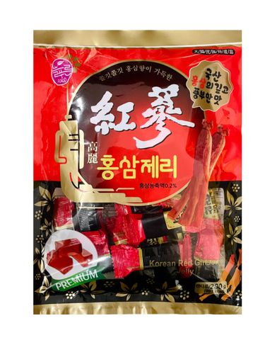 Kẹo dẻo hồng sâm premium Nulpurun 280g