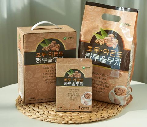 Bột ngũ cốc hạnh nhân, óc chó Roa Food 720g