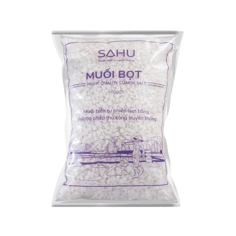 Muối bọt 1kg - thương hiệu Sahu