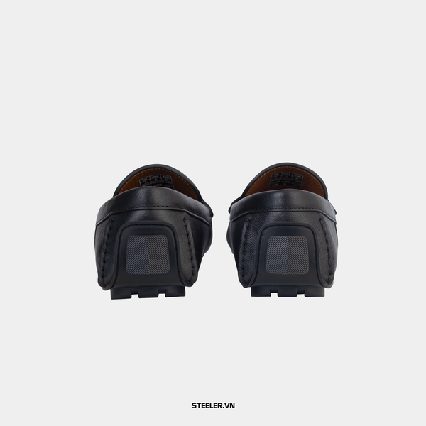 Giày Lười L05SND - Saffiano Đen