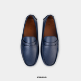 Giày Lười L05SNX - Saffiano Navy