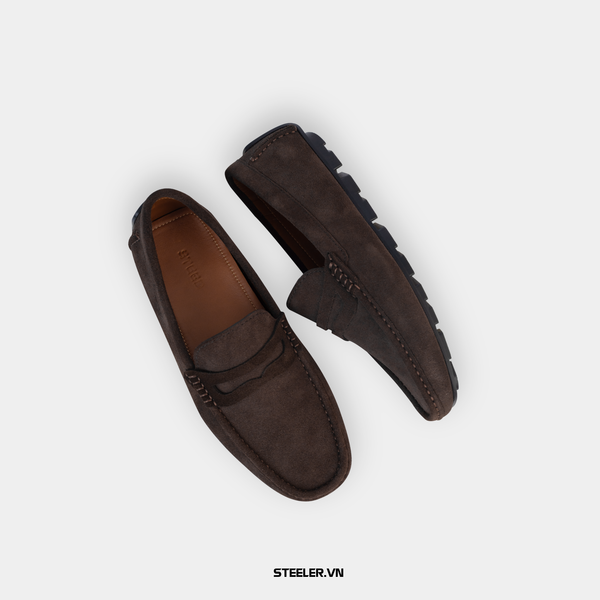 Giày Lười L05SDB - Nâu Moca