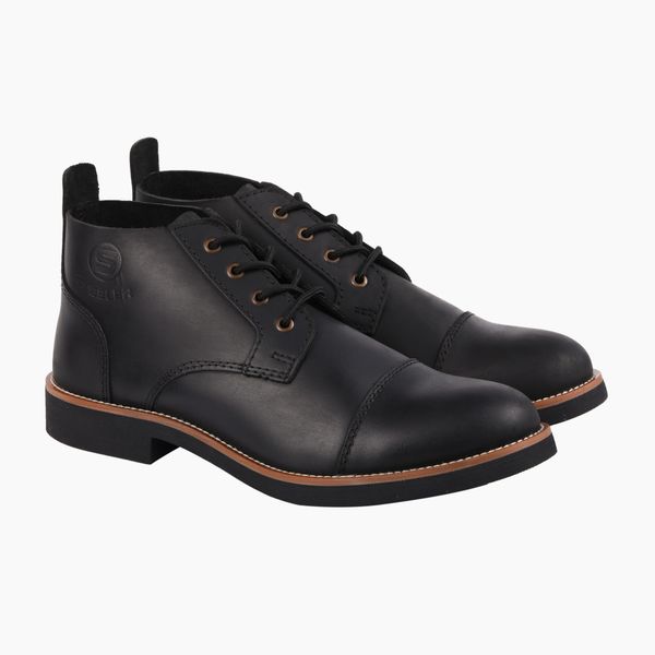 Chukka Hunter Đen Sáp